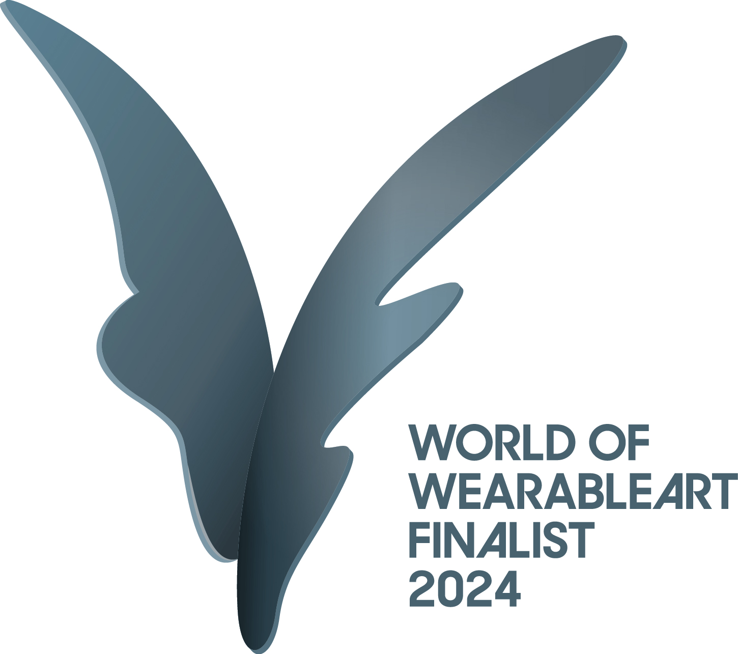 World of WearableArt finalist 2024 stamp